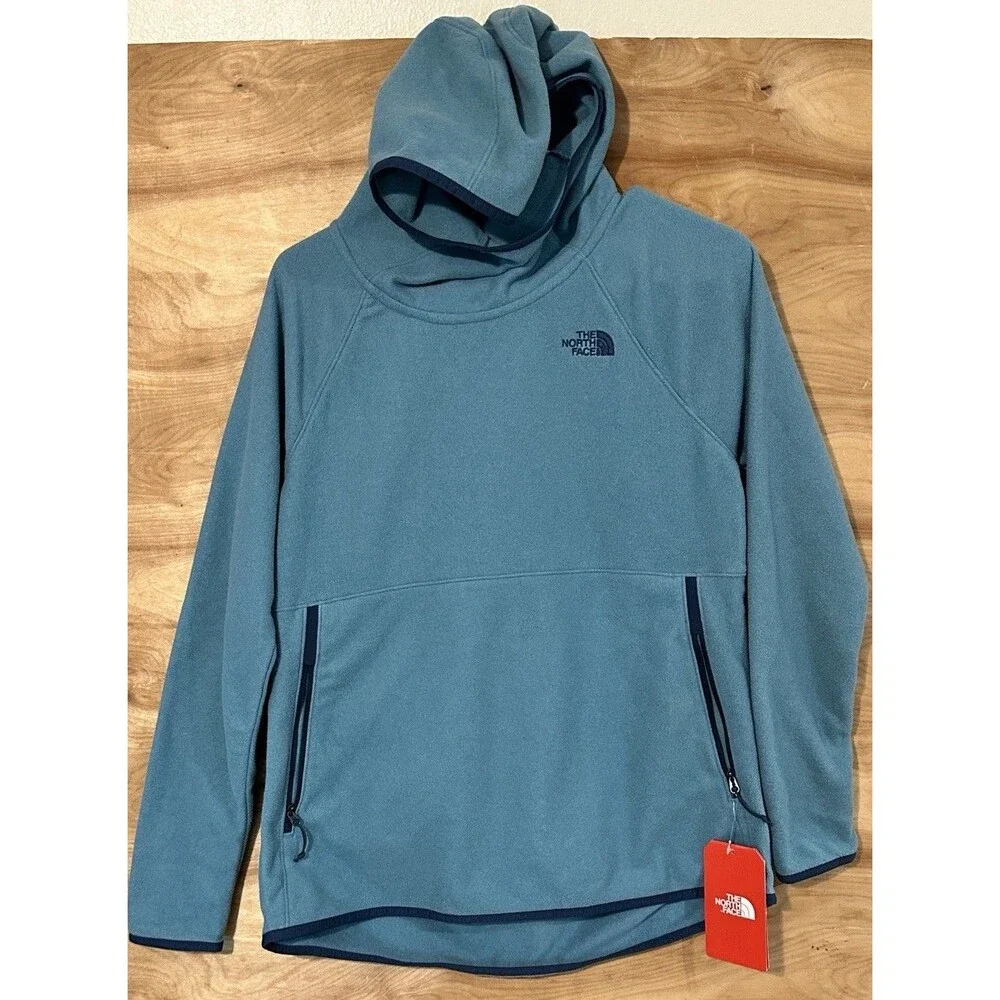 NWT The North Face Men Small TKA Glacier Alpine Pullover Hoodie Fleece Pocket